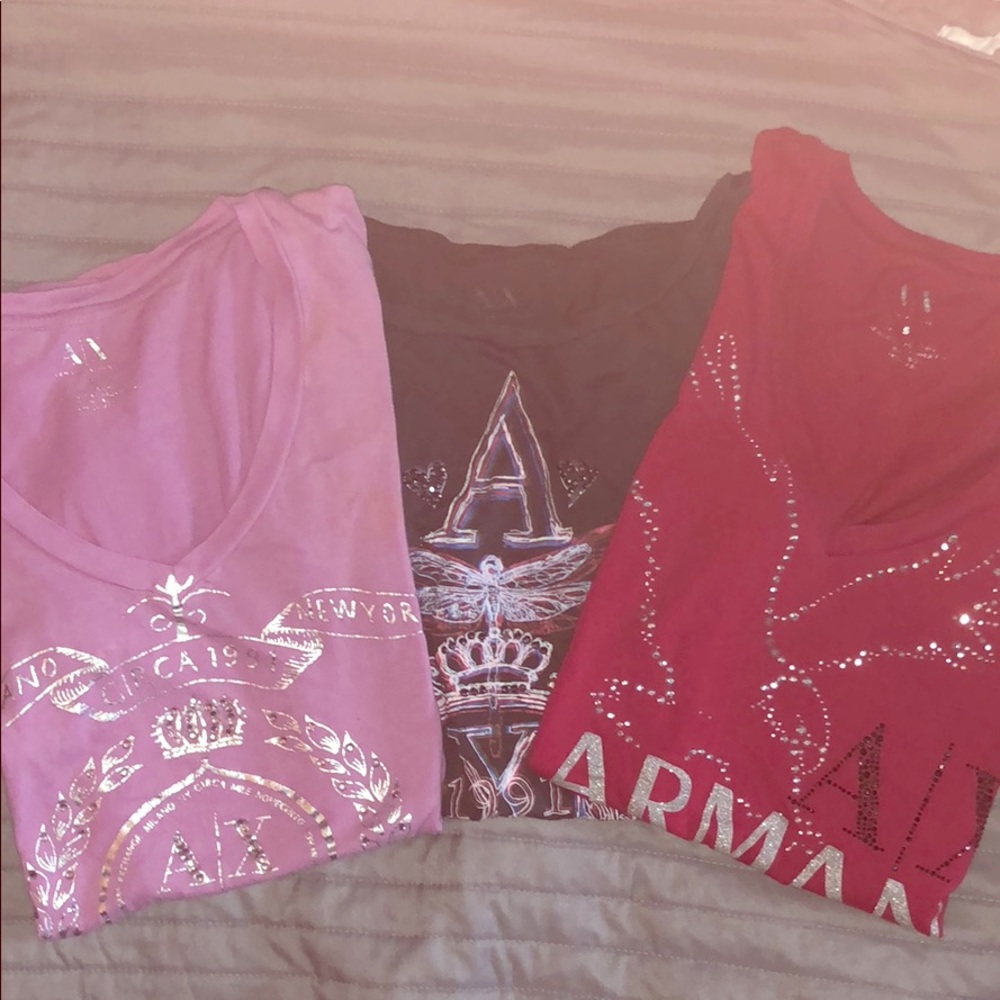 Armani short sleeve tops
